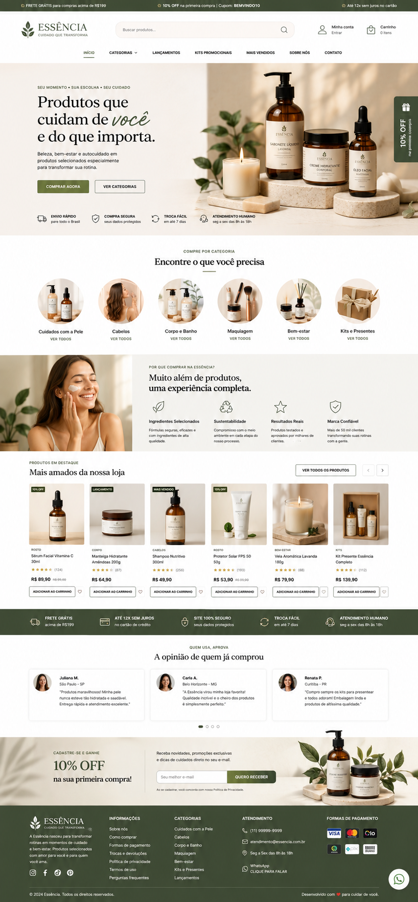 Site Essência